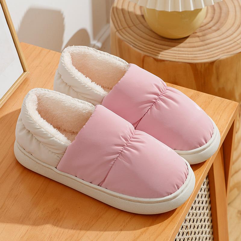 Cotton slippers autumn and winter thickened indoor home non-slip warm home home confinement slippers women