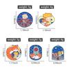 4-7pcs Sets Cartoon Anime Boy and Fox Enamel Pins Cowboy Girl Cute Animal Brooches Lapel Badge Art Oil Painting Jewelry Gifts