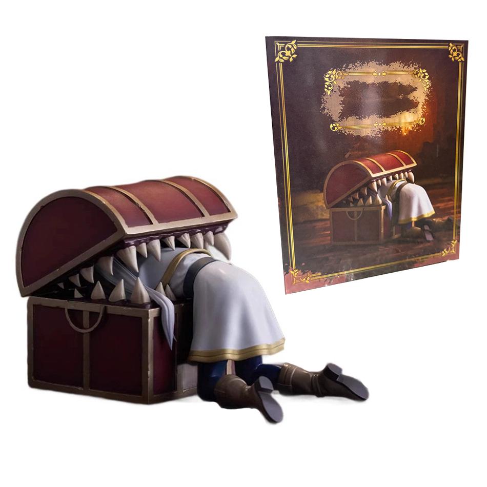 Neue Frieren Beyond Journey's End Frieren Treasure Box Monster Anime Figur Spielzeug Farn Nudel Stopper Action Figur