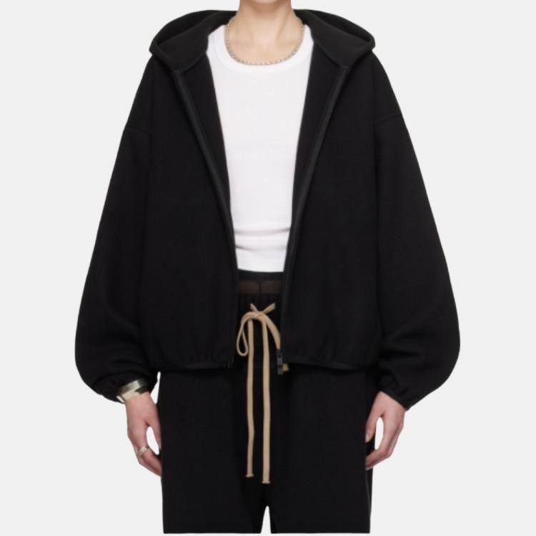 Fear of God Essentials FALL24 HOLIDAY Brushed Hooded Bomber Women's 202HO245400FW