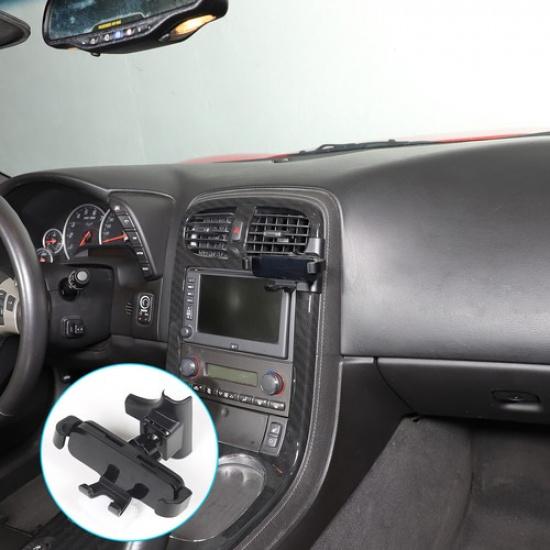 Dashboard Phone Mount Phone Stand Bracket Holder Clip for Corvette C6 2005-2013