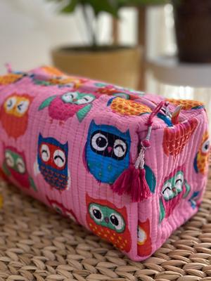LARGE Multipurpose Quilted Pouch/ Bag