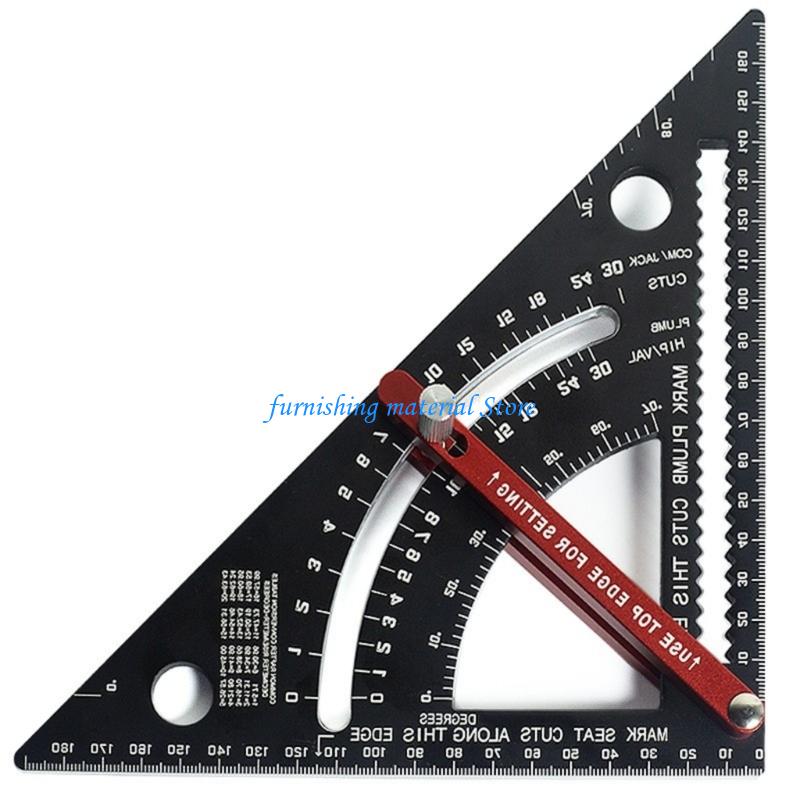 Y5GD Woodworking Tool Rafter Framing Square 7inch Layout Tool Combination Square