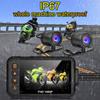 3 Inch Universal Motorcycle DVR HD 1080P/720P Front Rear View Motorcycle Driving Recorder IP65 Waterproof Dash Cam GPS Navigatio
