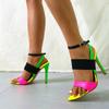 Eilyken Pointed Toe High Heels Women Sandal 2026 Summer New Shoes Wedding Stripper Sandal Size 35-45
