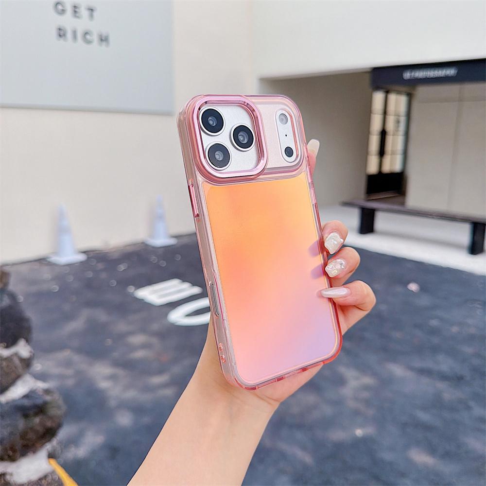 Luxury Color Chameleon Phone Case For iPhone 17 Pro Max Air 16 15 Plus 14 13 12 11  X XS Shockproof Protective Mobile Back Cover