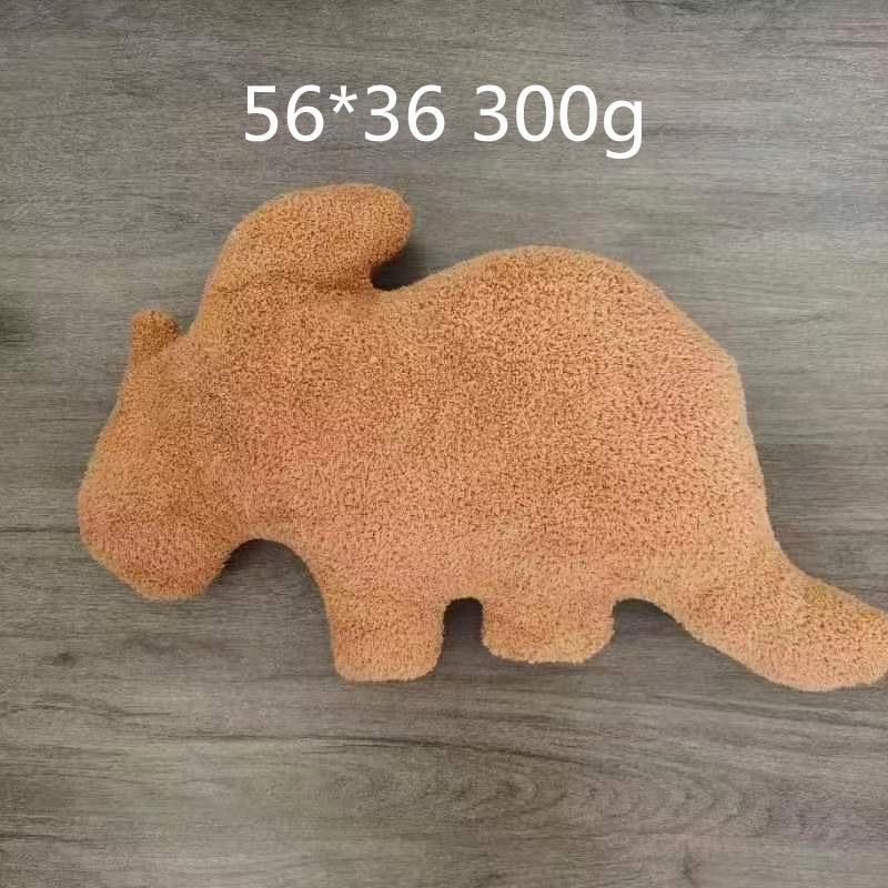 Dinosaur Chicken Nugget Doll Pillow Stegosaurus Tyrannosaurus Plush Toy