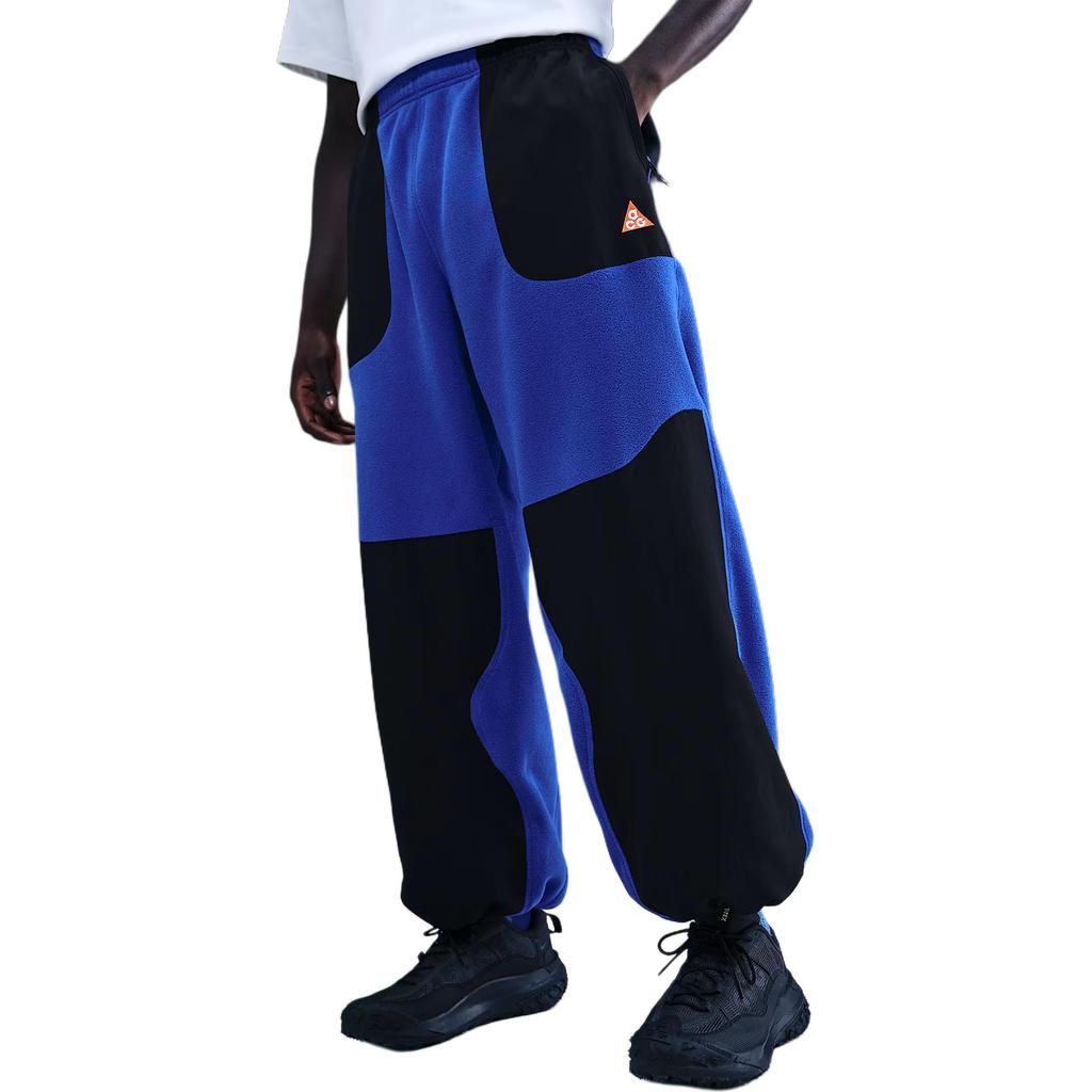 Nike × Inter Milan Football Club X ACG Collaboration Wolf Tree Plus SE Comfortable Woven Color Block Casual Pants Men bottoms IB3844-413