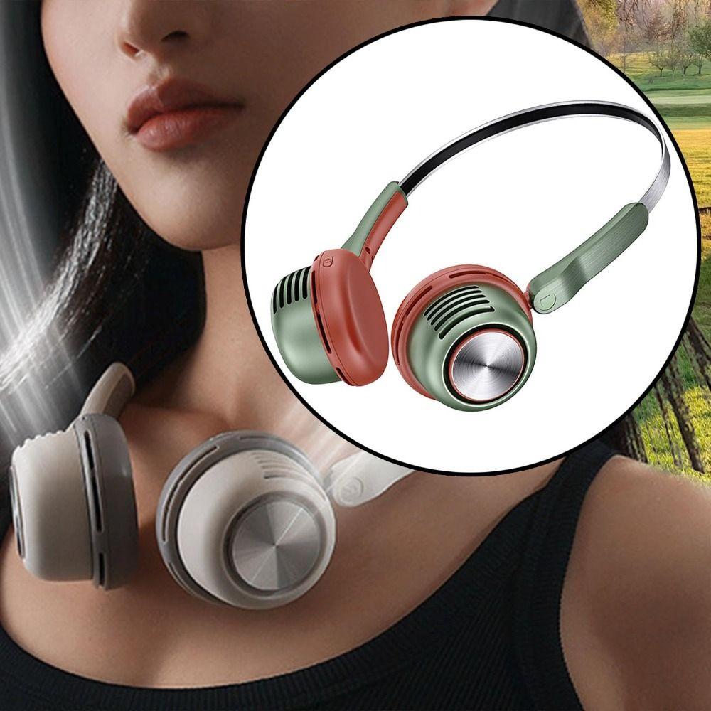 Cooling Portable USB Fan Hanging Air Cooler Mini Neck Fan Necklace