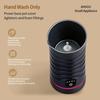 Magnetic Levitation Milk Frother with Temperature Display, 4-in-1 Hot/Cold Automatic Frother
