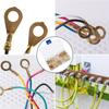 150pcs Round Terminal Set M3 M4 M5 M6 M8 M10 Kit Connector Kit Brass