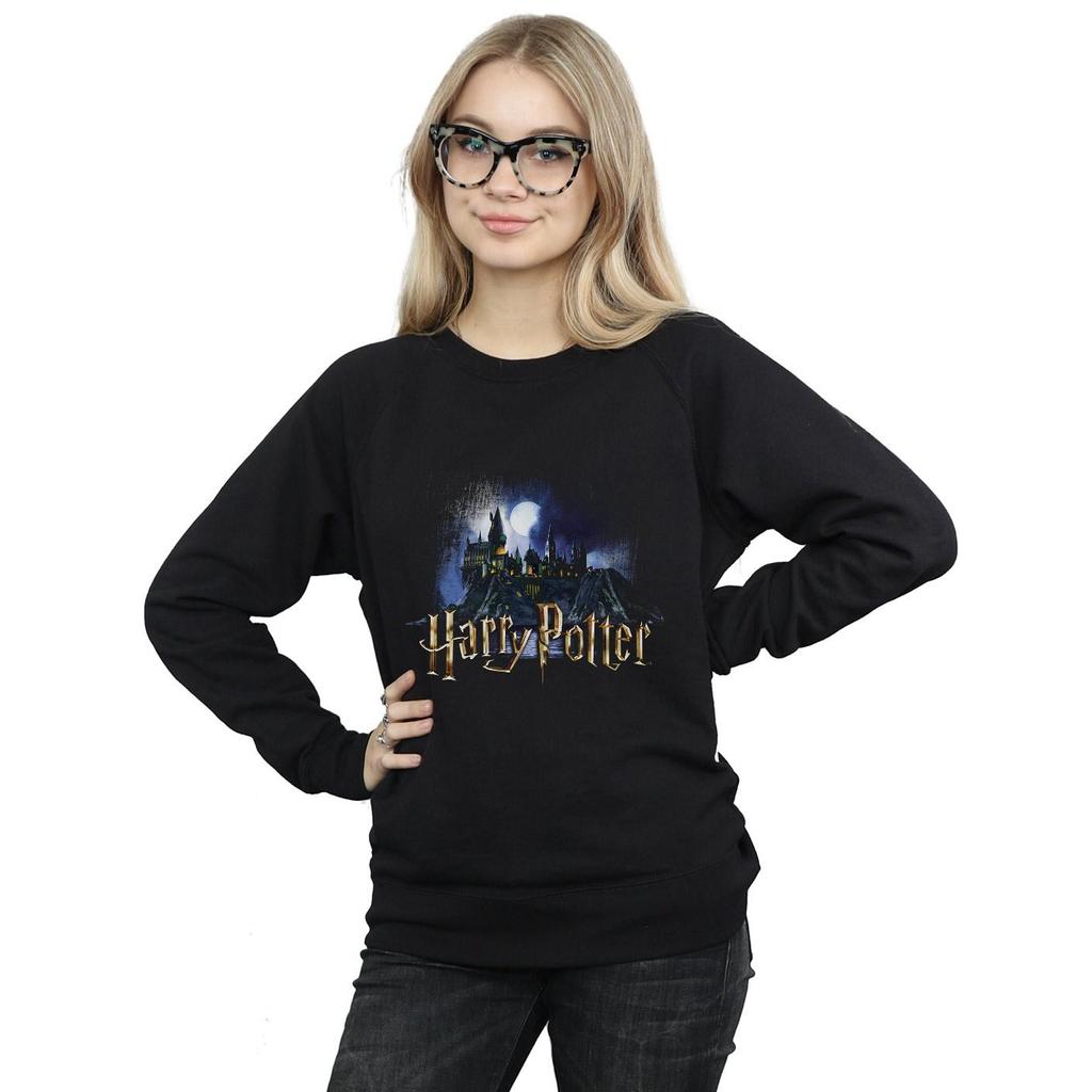 Harry Potter Womens/Ladies Hogwarts Castle Sweatshirt