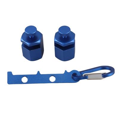 2PCS Tall Stair Gauges Framing Square Attachment Jig Right Angle Stair Stringer Layout Tool Blue
