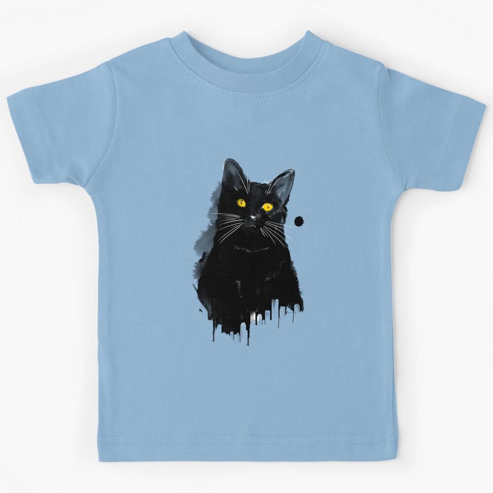 The cat and the city Kids T-Shirt 100