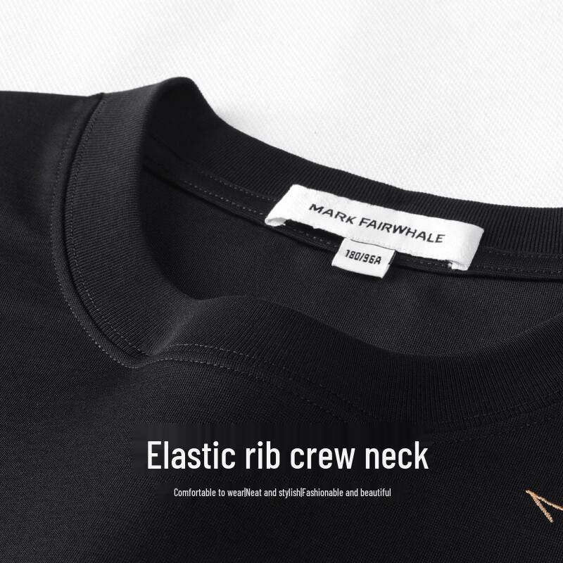Mark Hua Fei Men's 10A Antibacterial Crew Neck T-Shirt