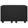  Coffee Table, Black, 60x60x38 Cm, Wood-based Material