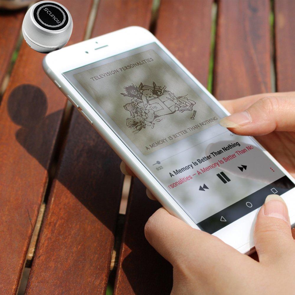 ROUNDS Portable Speaker Planned and Supported by Japanese Mini Smartphone Speaker USB Charging Android iPhone PC Portable Tablet Speaker 30W Small and