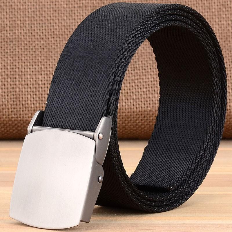 Alloy Nylon Belt Canvas Student Jeans