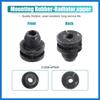 2 Stück Unterer Gummi-Dämpferbuchse Kühlerhalter Isolator für Nissan Frontier 1998-2015 für Nissan Pathfinder 1996-2006 für Nissan 350Z 2003-2009
