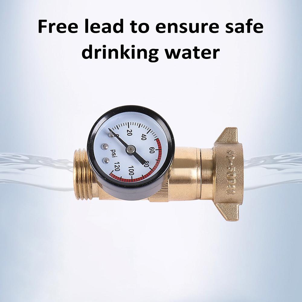 

Регулятор давления воды, бесплатный латунный редукционный клапан давления воды с фильтрующим экраном и