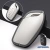 Compatible Metal Key Shell Cover for Roewe RX5 (2016-2020), I6, RX8, RX3, EI5 Models.