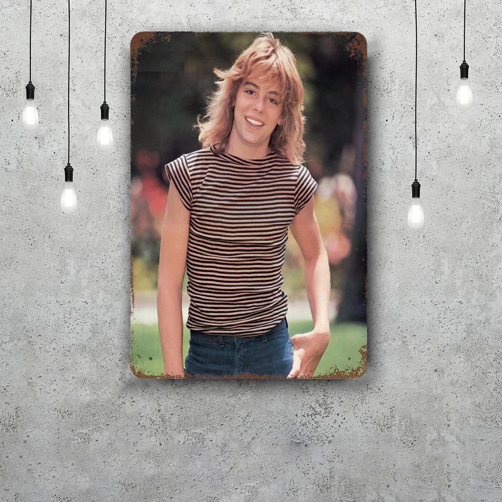 Leif Garrett Decor Vintage Metal Signs Tin Signs Captain Poster Decor for Bar Pub Club Man Cave Wall Decoration