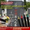 Waterproof Sunproof Tombstone Touch Up Paint Pen With Easy Cap For Cemetery Gravestone Repair