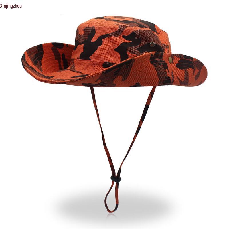 Outdoor Camouflage Wide-Brim Sun Hat