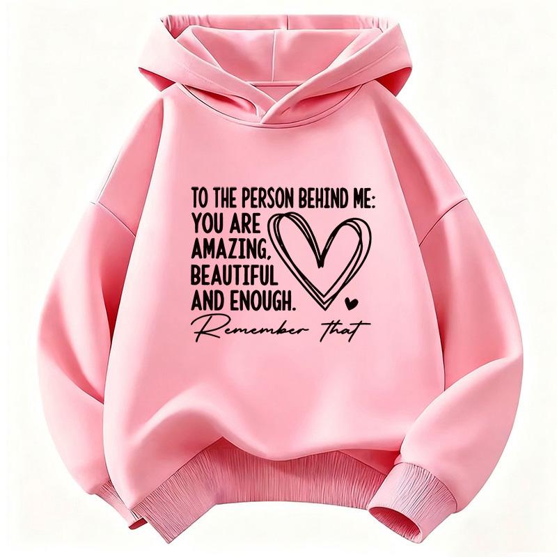 Lovely Heart Design Funny Hoodie Kids Fashion Children's Sweatshirt Hoody Casual Hoodies Girls Clothes