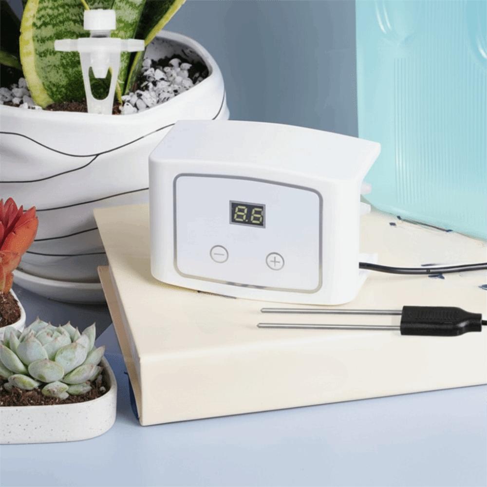 3 Protection Functions Smart Plant Waterer Humidity Sensing Automatic Watering System Home Garden