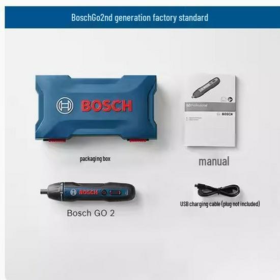 

Аккумуляторная отвертка BOSCH GO: 2-е и 3-е поколения GO2 Standard