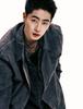 Endeuligseu Starring Luna Surface Linen Shirt (Black)