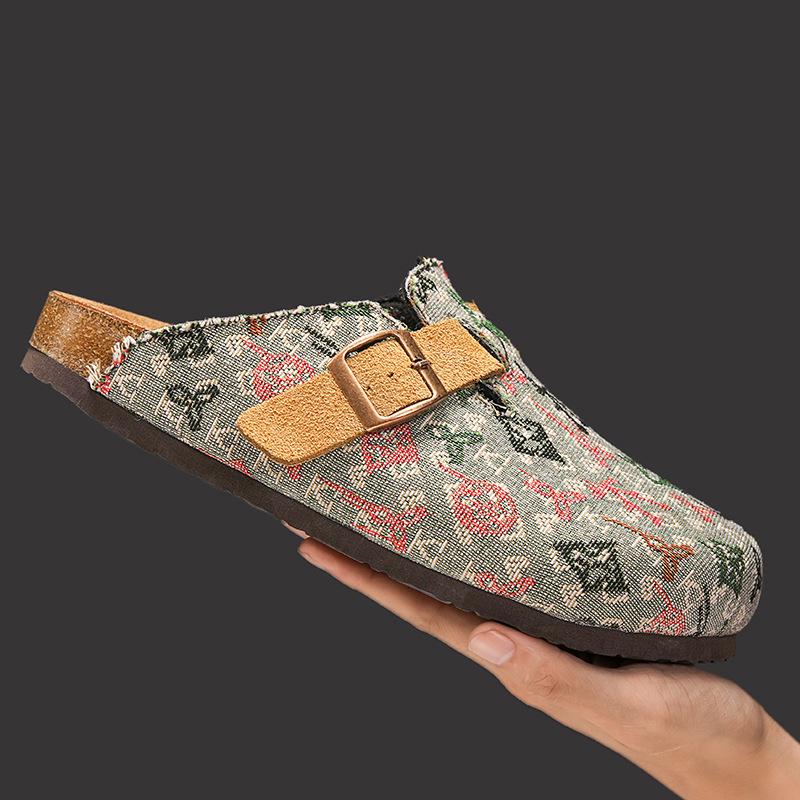 Jesień 2025 Klasyczne korkowe sandały Birkenstock Klapki dla mężczyzn i kobiet