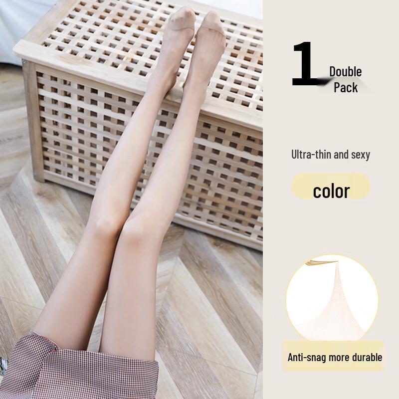 Langsha Women s Summer Thin Snag-Resistant Pantyhose