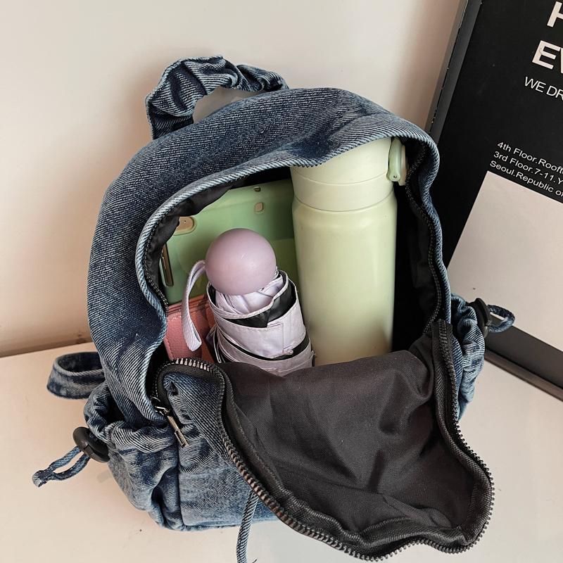 Women Denim Backpack