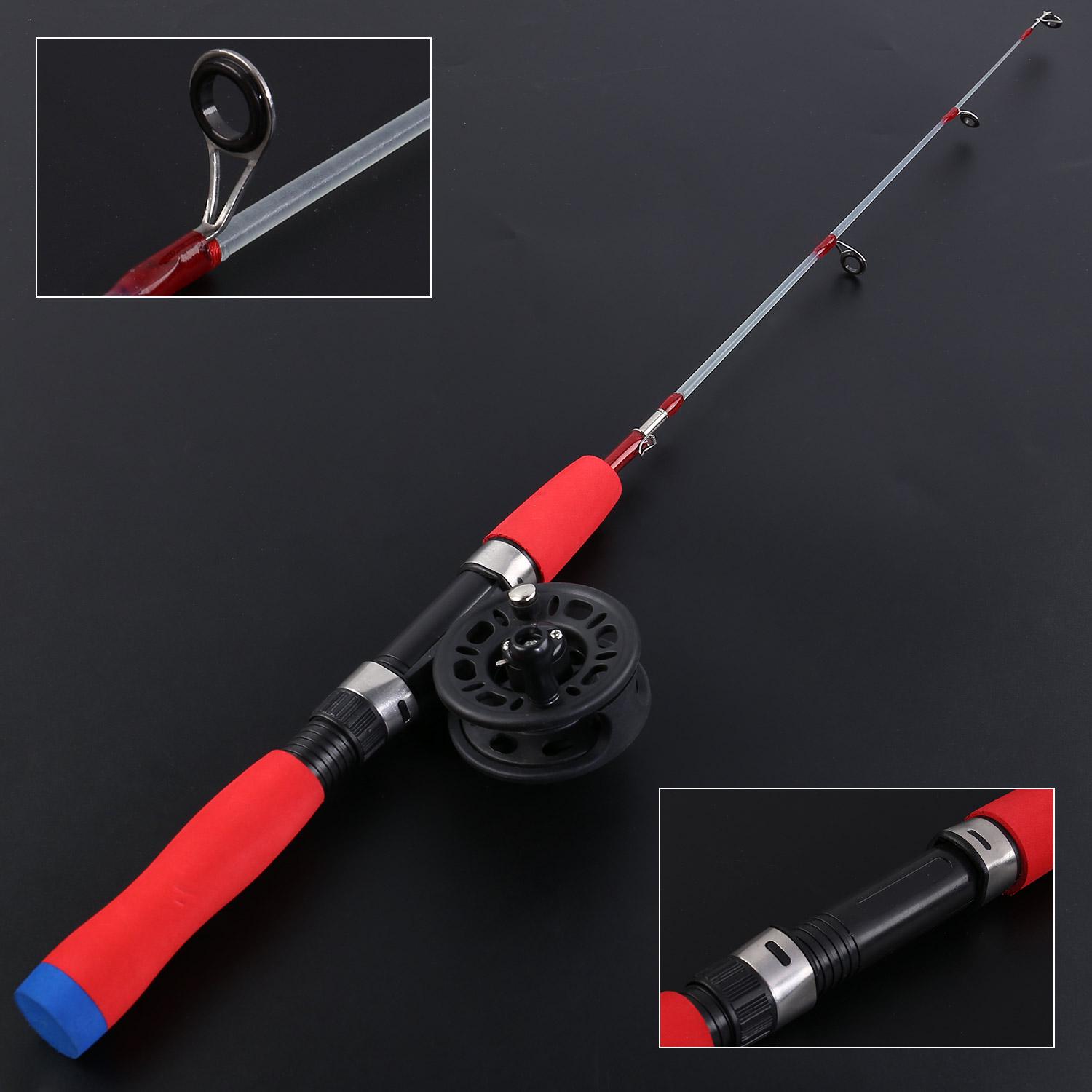 

Удочка с катушкой для зимней рыбалки Rod62cm&Reel40