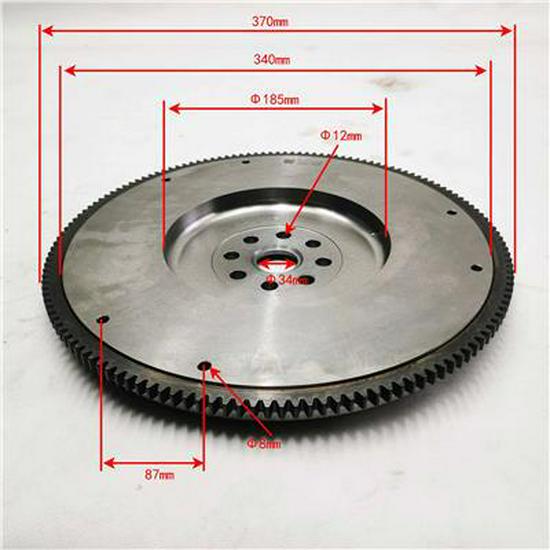 Compatible with Foton Flywheel Assembly SPV10005730E3544