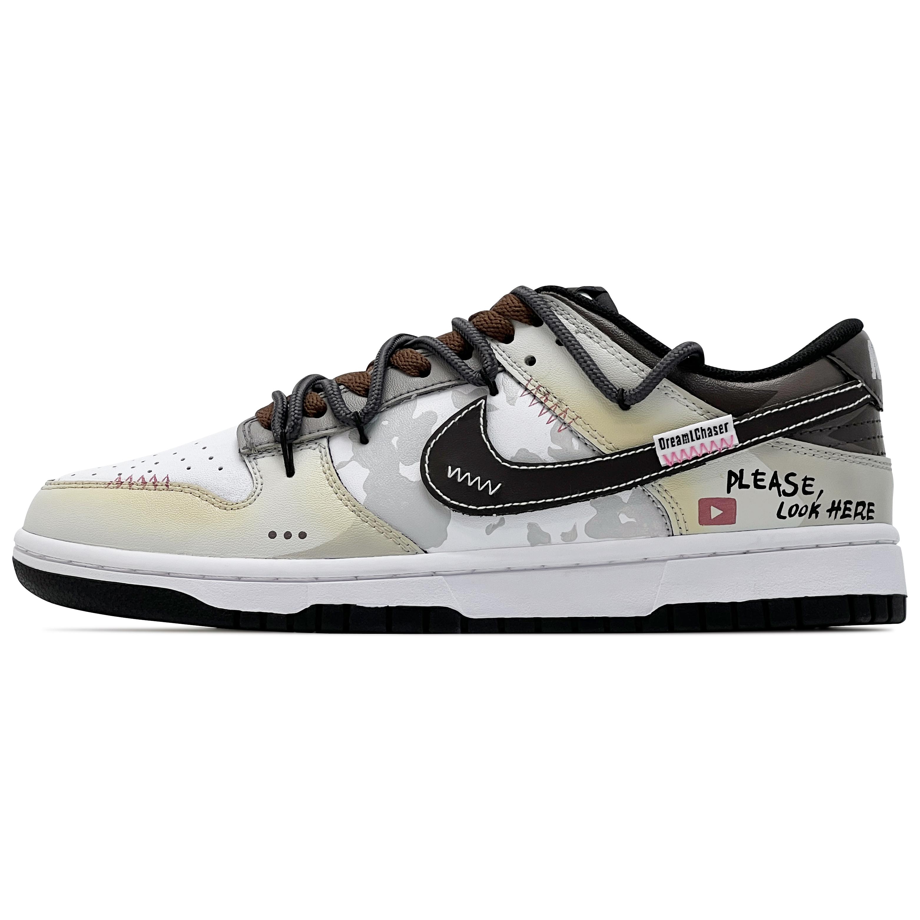 

Nike Dunk Abrasion Resistant Low top Skateboard Shoes Unisex HF5441-100(Team1466-) 43