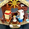 1050pcs Jesus Building Block Set, The Nativity Set, Building Toy of Faith Series, Bible Story, Christian Gift fofor Adults