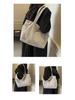 Korean Style Large Corduroy Tote Bag - Versatile Casual Student & Commute Shoulder Bag