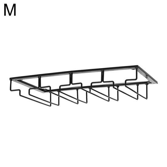 Soporte para copas de vino, soporte para colgar en la parte superior, organizador de soporte de exhibición para copas
