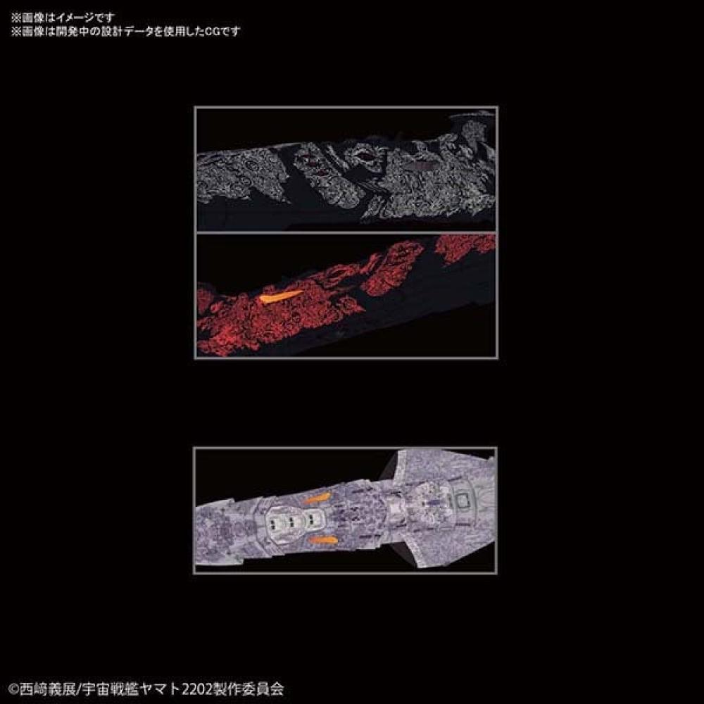 Bandai Spirits Mecha Collection Space Battleship Yamato 2202  Warriors Of Love Zelgut Class First Class Space Battleship Set [plastic Model]