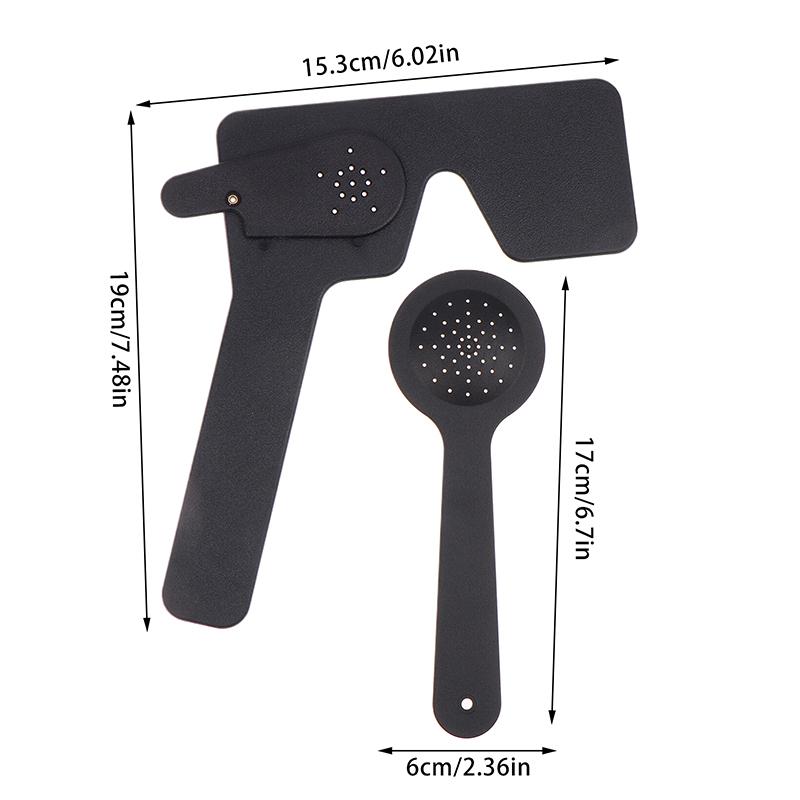 Eye Occluder For Vision Test And Optometry Eye Spoon Eyesight Adjustment Ruler Multiple Pin Hole Occluder Eye Patch