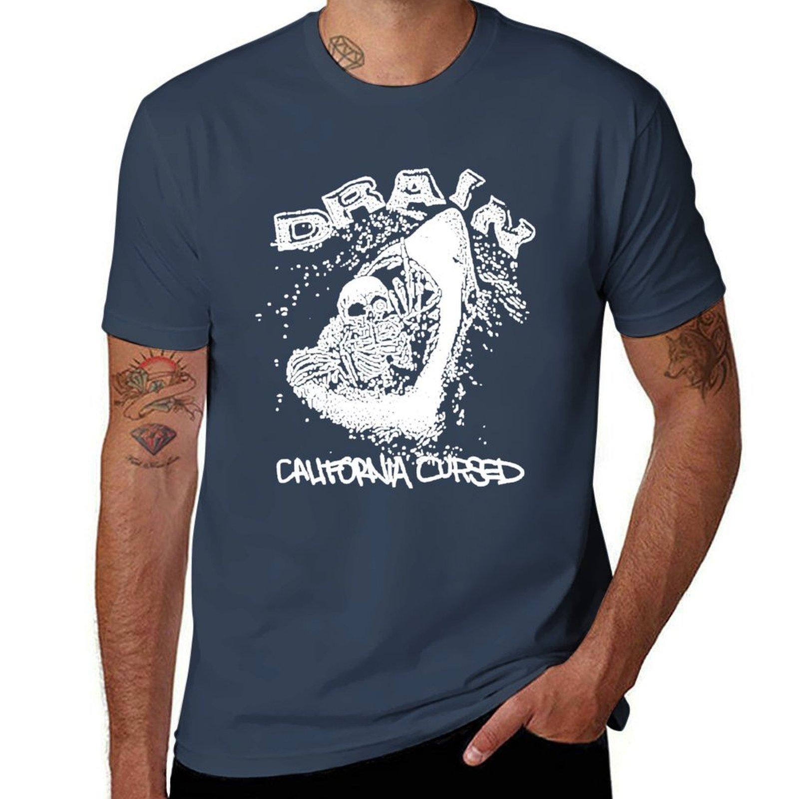 Drain Band Merch Classic Tshirt Casual Everyday Wear Tshirt S