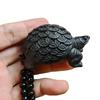 Agarwood Sculpture Money Turtle Ornament Wooden Turtle Office Home Figurines Decoration Accessories Birthday Gift for Family
