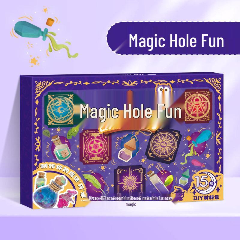 Mr. Toy Little Magician DIY Science Experiment Kit for Kids - Craft and Potion Set for Boys and Girls