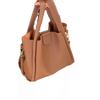 New Fashion Bucket Bag For Women Retro Texture Commuting Work Single Shoulder Crossbody Bags Simple Solid Student Handbags