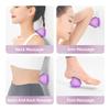 Adhesive Fascia Ball, Massage Cone, Shoulder and Neck, Psoas Muscle Release Tool Neck Whole Body Meridian Points Yoga Ball