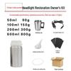 Car Headlight Repair & Polishing Kit - Restore Clarity & Remove Scratches