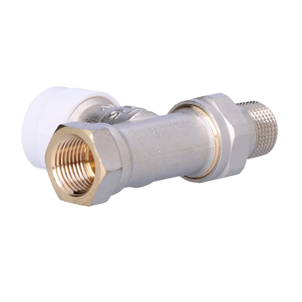 Thermostatic Valve Type AV 9, DN15 - 1/2, Straight, with Pre-setting